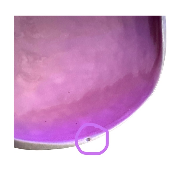 Hand Painted & Engraved Ceramic Dove Bird Trinket Box Dish 7” - Picture 8 of 8